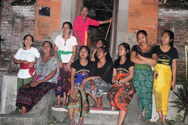 Женщины одной балийской семьи